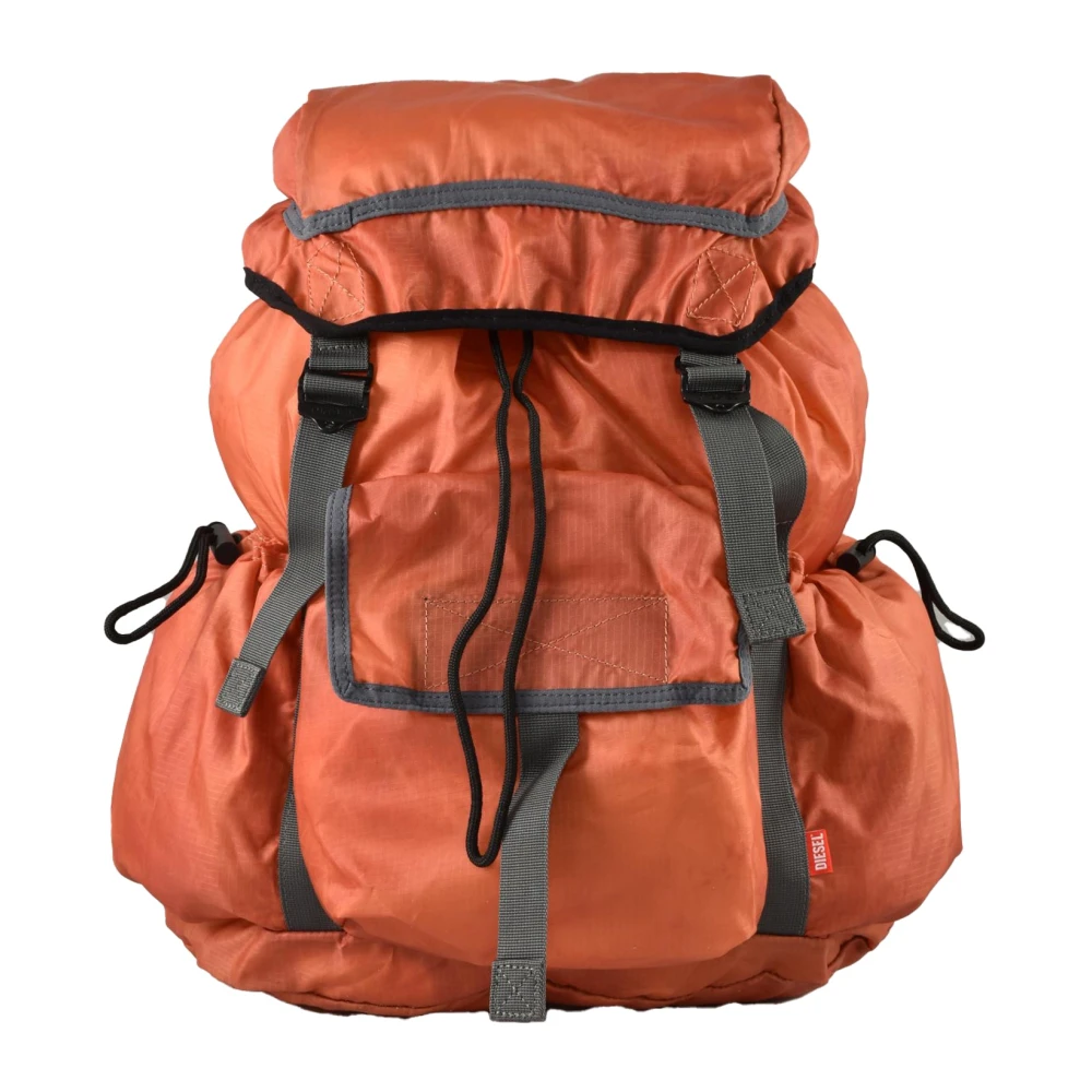 Diesel Polyester Rugzak Orange Heren