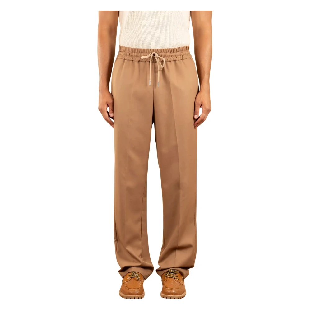 Drole de Monsieur Bruine rechte broek Brown Heren