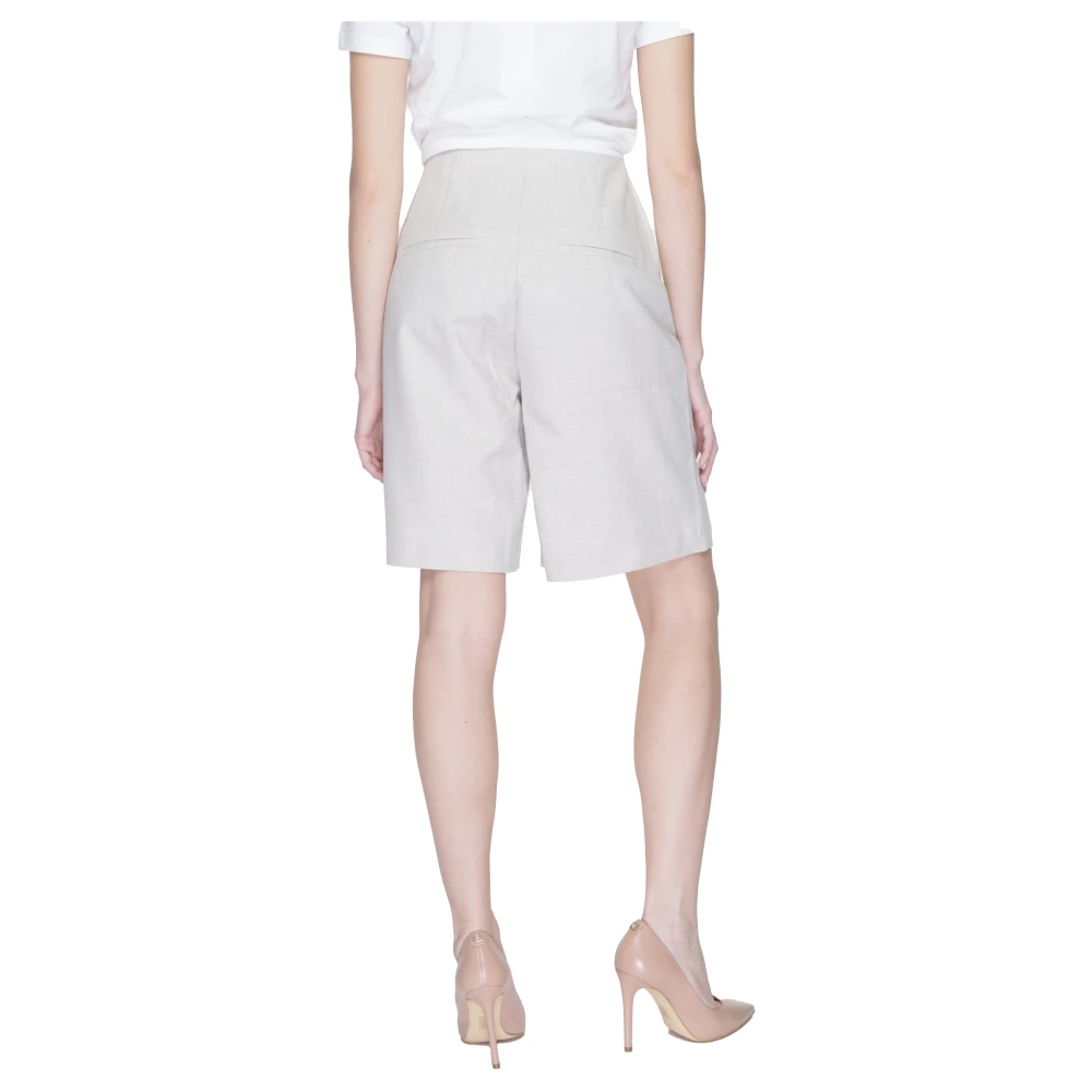 Vero Moda Stijlvolle Grijze Dames Shorts Gray Dames