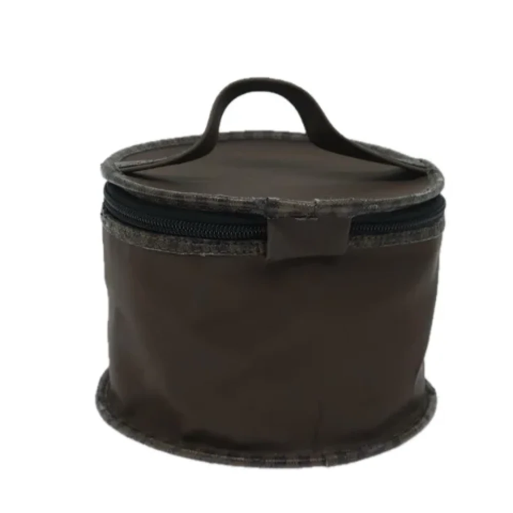 Fendi Vintage Pre-owned Canvas handbags Brown Dames
