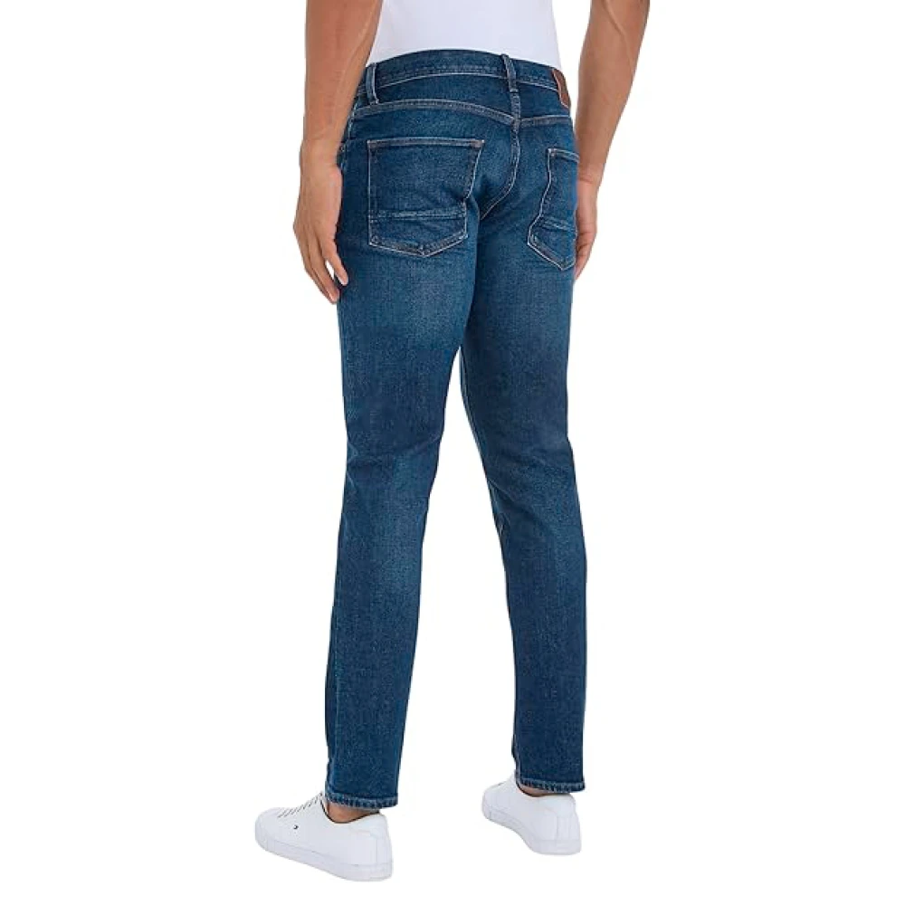Tommy Hilfiger Denim Jeans Regular Fit Knoopsluiting Blue Heren
