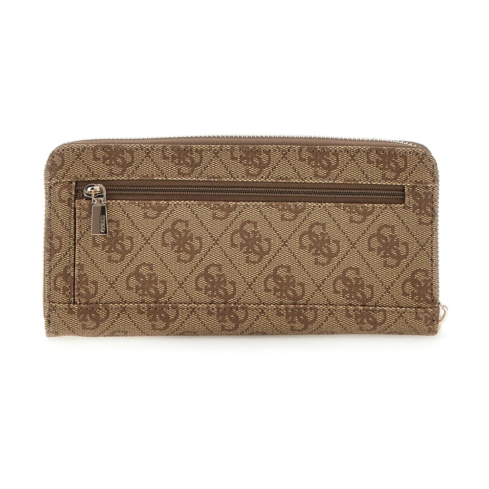 Guess Laurel Slg Phone Cro Portemonnee Brown Dames