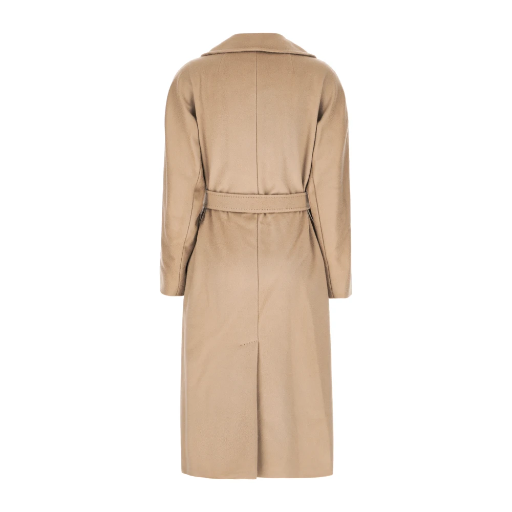 Max Mara Weekend Gestreepte jas Beige Dames