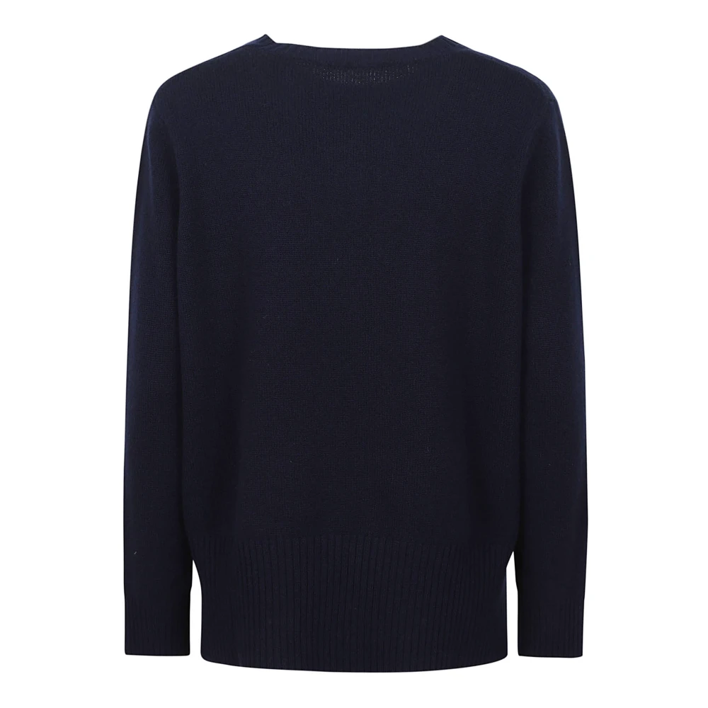 Kangra Blauwe Cashmere Trui Made in Italy Blue Dames