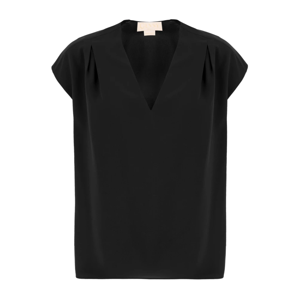 Genny Stijlvolle TOP voor modeliefhebbers Black Dames