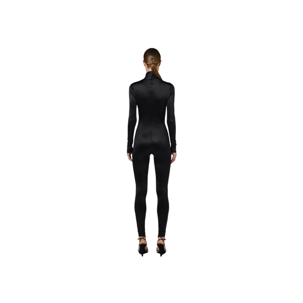 Elisabetta Franchi Stijlvolle Jumpsuit voor Vrouwen Black Dames