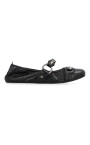 gestikte-leren-ballet-flats