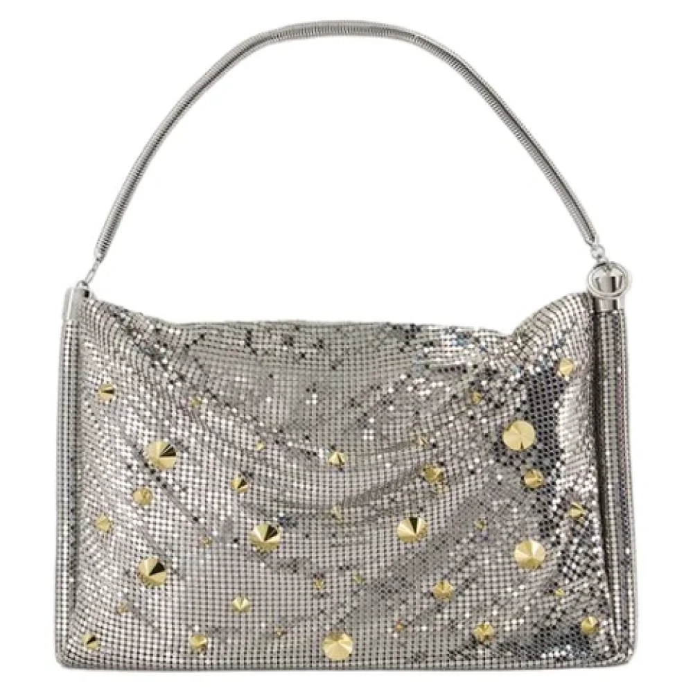 Paco Rabanne Fabric handbags Gray Dames