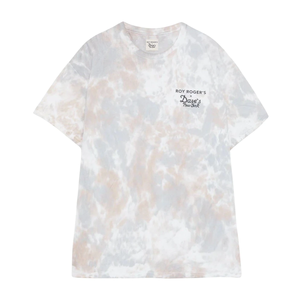 Roy Roger's Men's Tie & Dye Logo Print T-Shirt