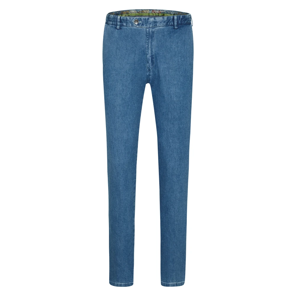 Meyer Blauwe Broek 1-4122 16 Blue Heren