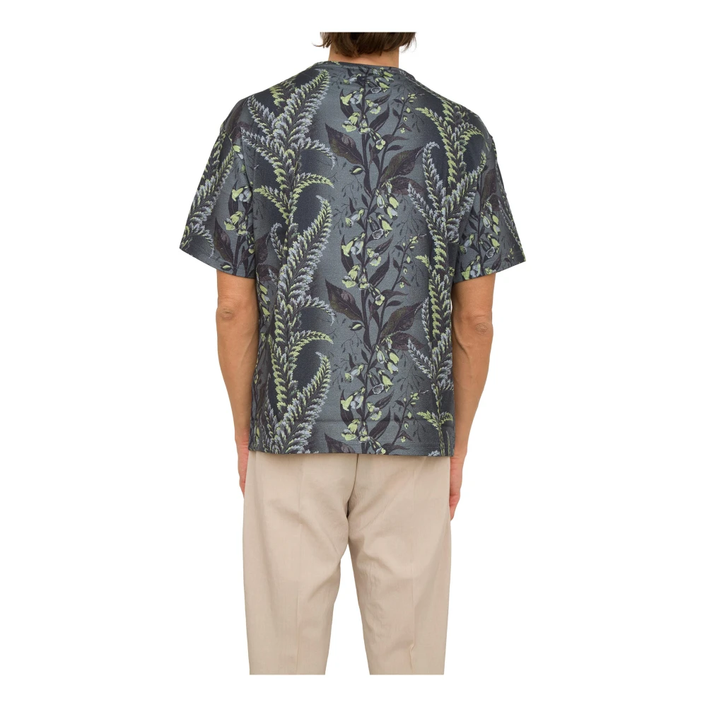 ETRO Soho Blue T-Shirt Multicolor Heren