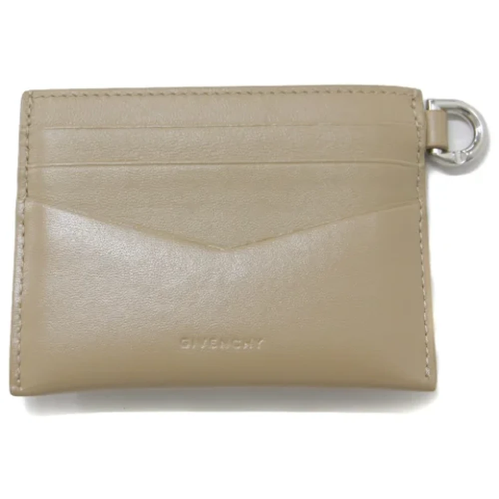 Givenchy Pre-owned Fabric wallets Beige Dames