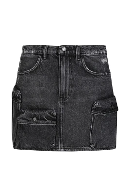 Svart Logo Jeans