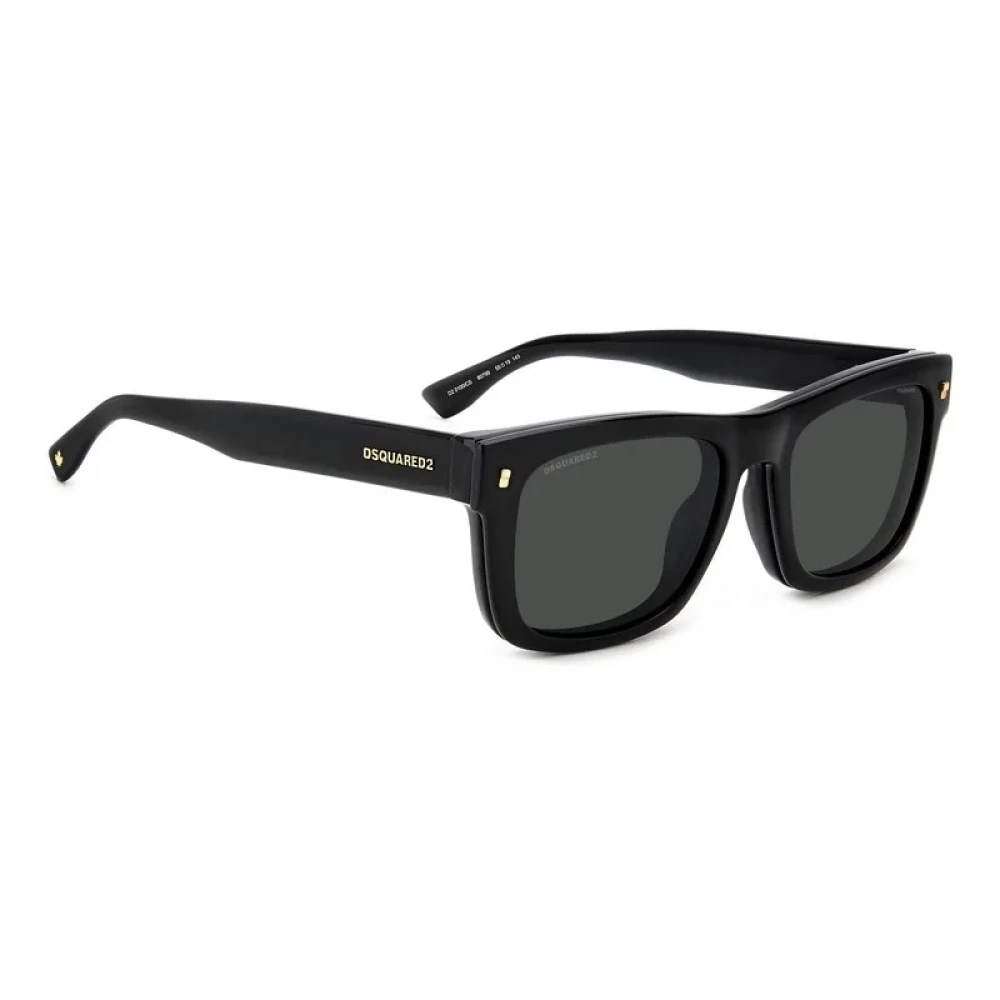 Dsquared2 Men's Black Sunglasses, 55 Mm, D2 0100/Cs Optical Frame