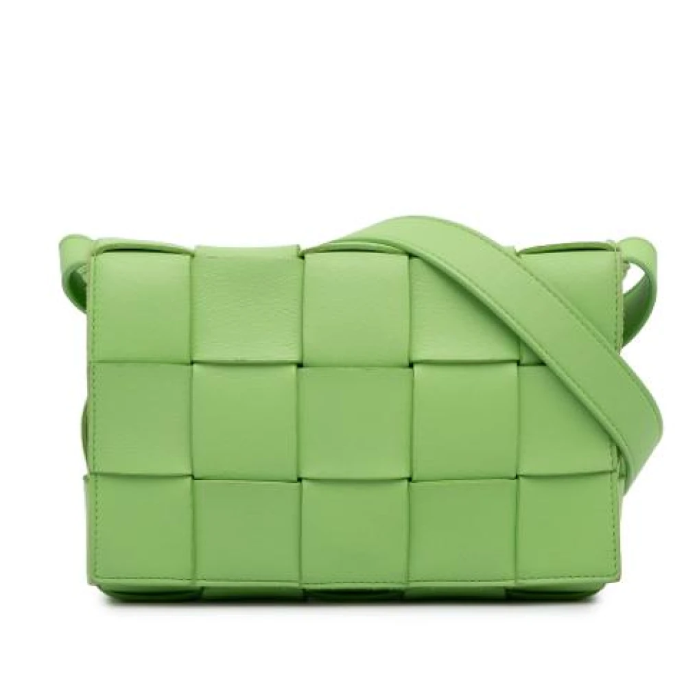 Pre-owned Leder crossbody-taschen - Bottega Veneta Vintage - Modalova
