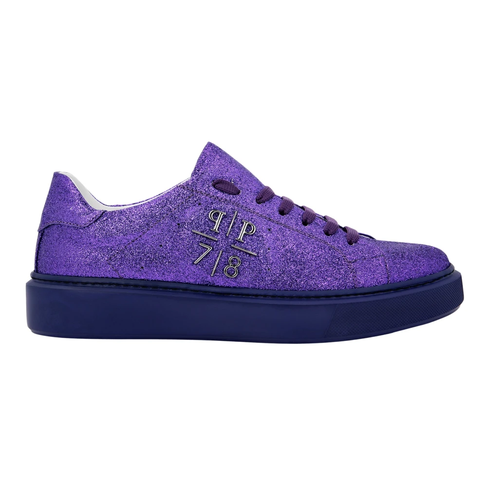 Philipp Plein Lo-Top Sneakers Dames Schoenen Paars