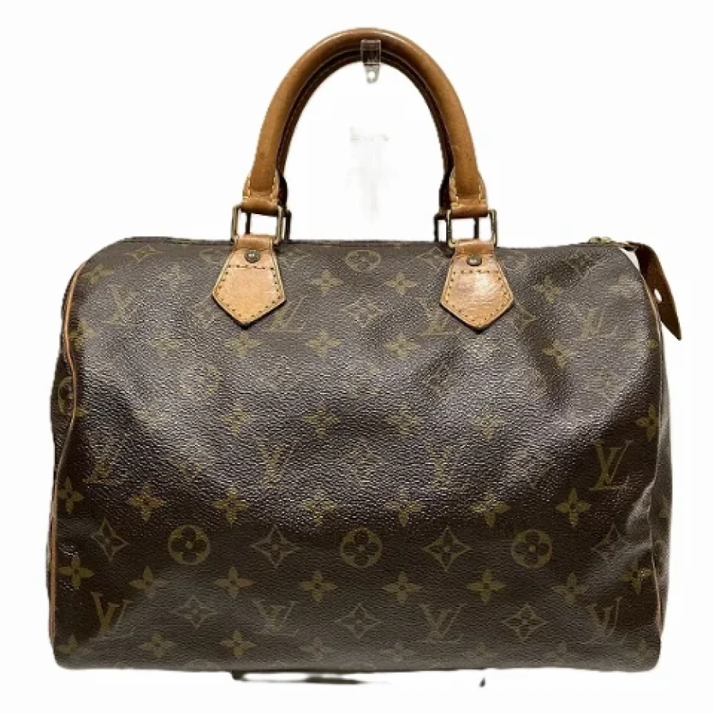 Louis Vuitton Vintage Pre-owned Canvas handbags Brown Dames