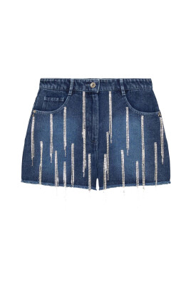 denim-bla-lavtaljede-shorts-med-rhinsten-kaeder