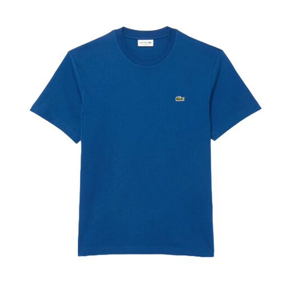 Lacoste Blauw Katoenen Heren T-shirt Blue Heren