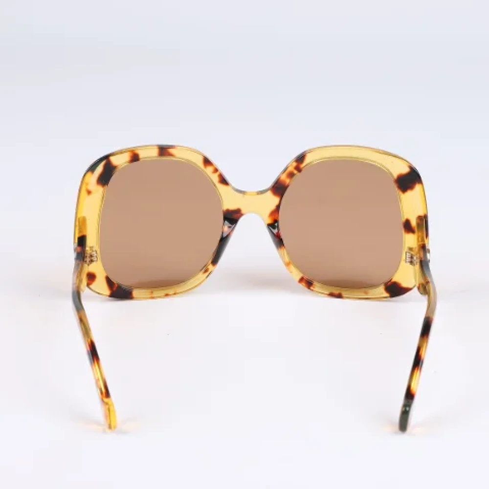 Gucci Vintage Pre-owned Plastic sunglasses Multicolor Dames