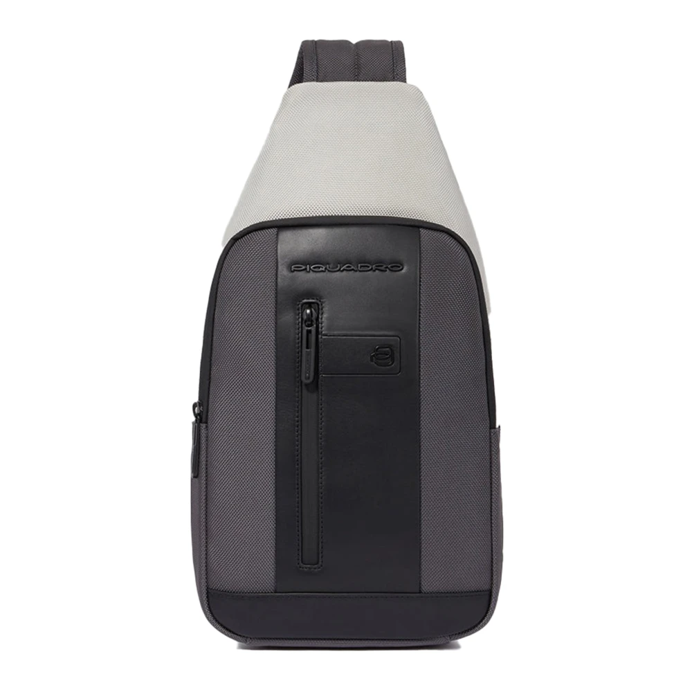 Piquadro Multicolor Leren en Stoffen Rugzak Multicolor Heren