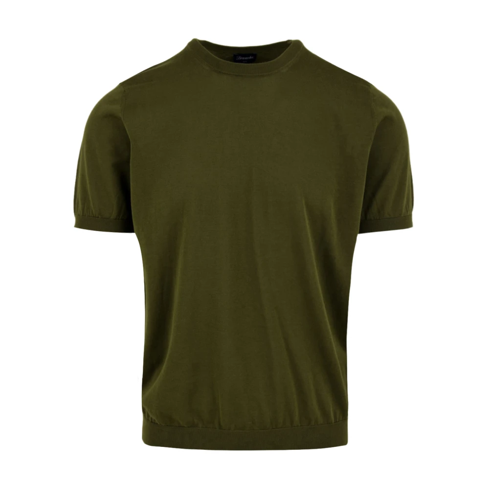 Drumohr - Tops > T-Shirts - Green - Drumohr - Modalova