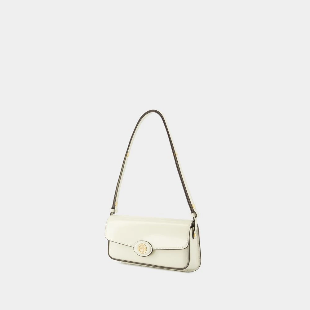 TORY BURCH Witte Leren Schoudertas met Handvat White Dames