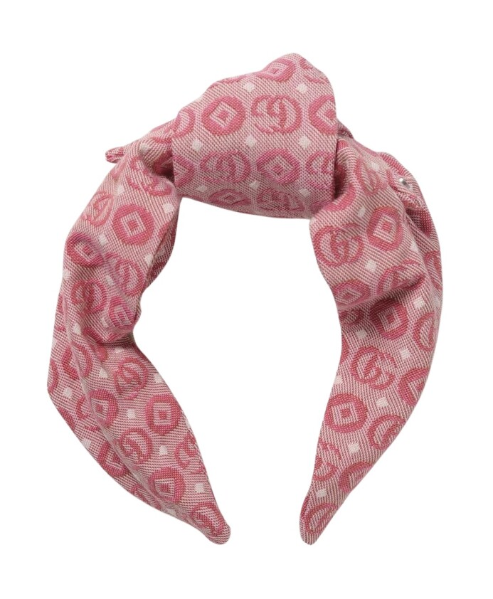 monogram-strik-haarknip-roze