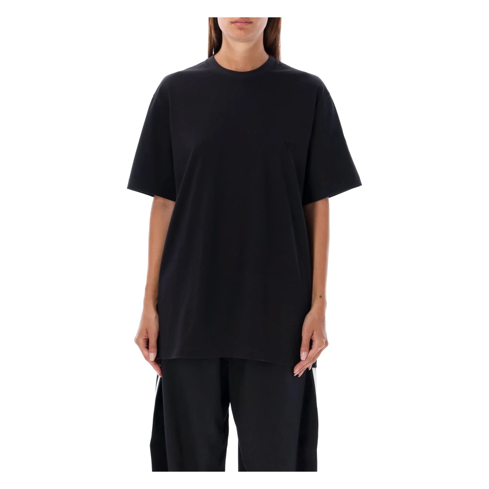 Y-3 Zwart T-shirt met JFX Print Black Dames