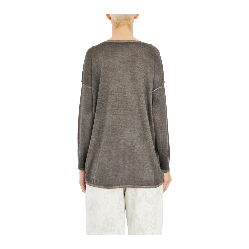 Avant Toi Kasjmier Boothals Trui Gray Dames