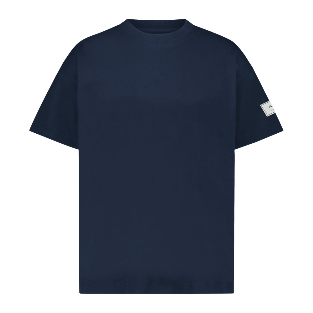 FLÂNEUR Navy Atelier T-Shirt Blue, Herr