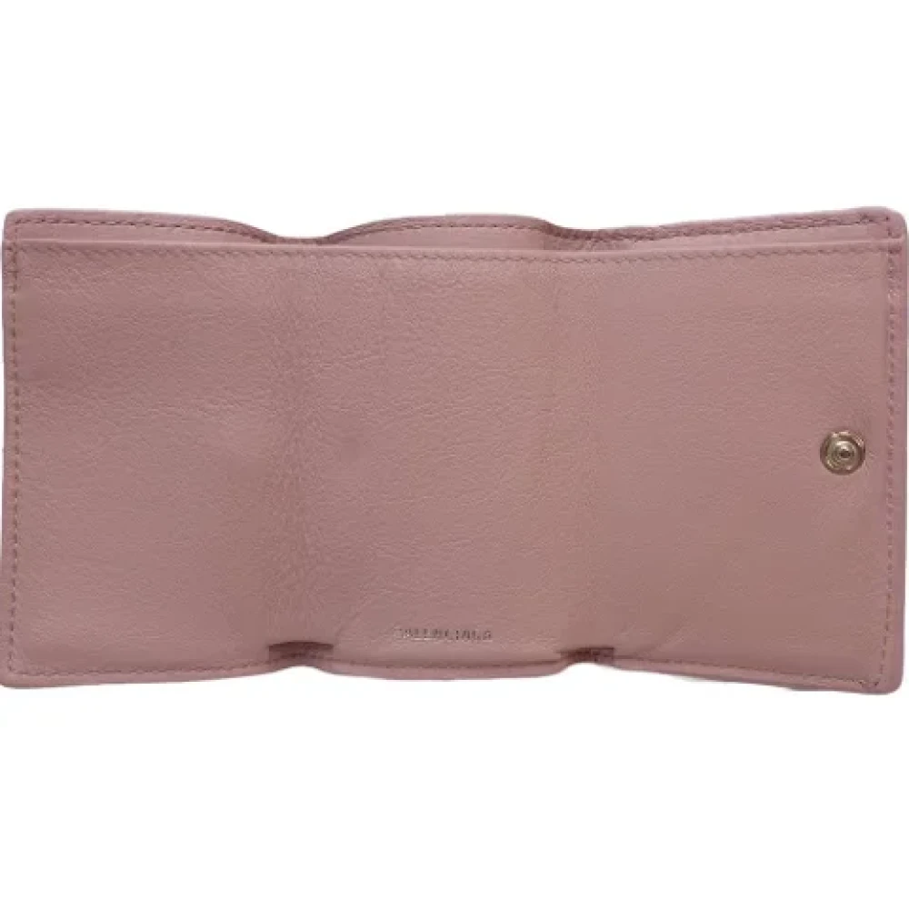 Balenciaga Vintage Pre-owned Leather wallets Pink Dames