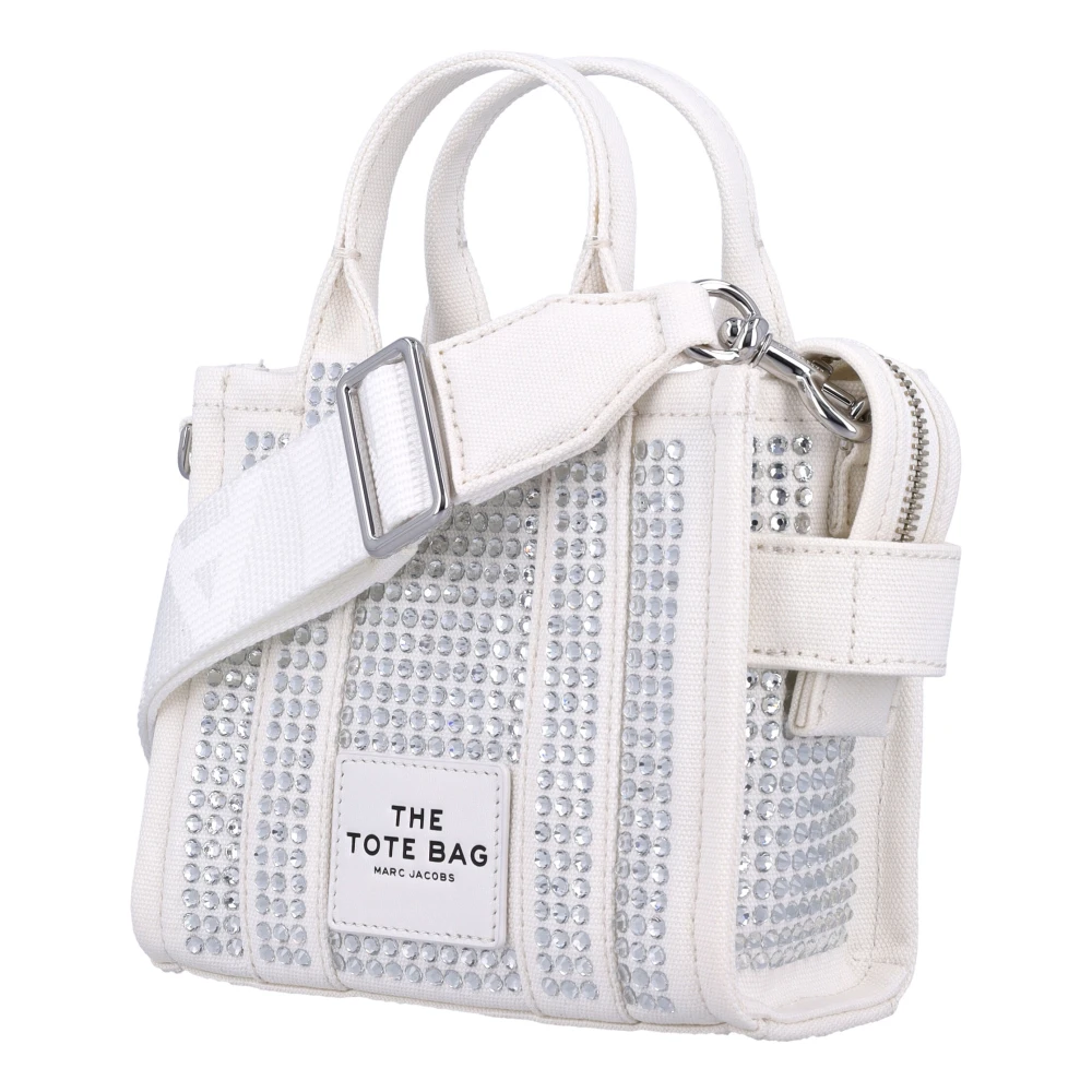 Marc Jacobs Kristal Crossbody Tote Tas White Dames