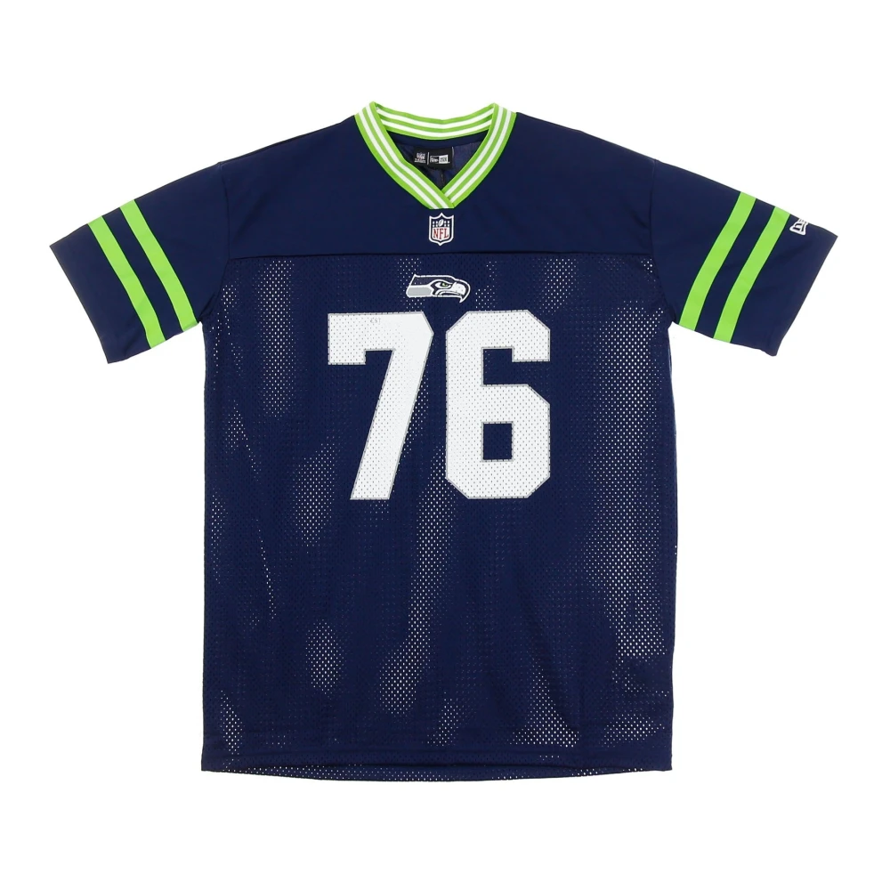 New era Seattle Seahawks NFL Logo Mesh Jersey Blue Heren
