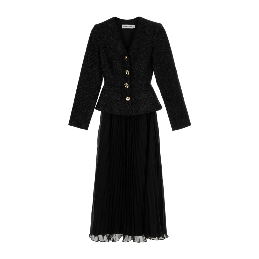 Self Portrait Elegante Jurk voor Speciale Gelegenheden Black Dames