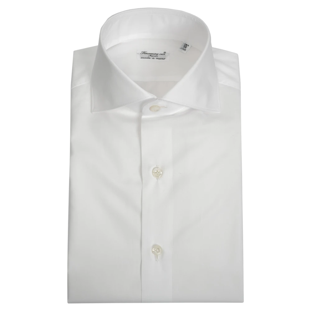 Finamore Herren Weiß Shirts, 2XLgröße: