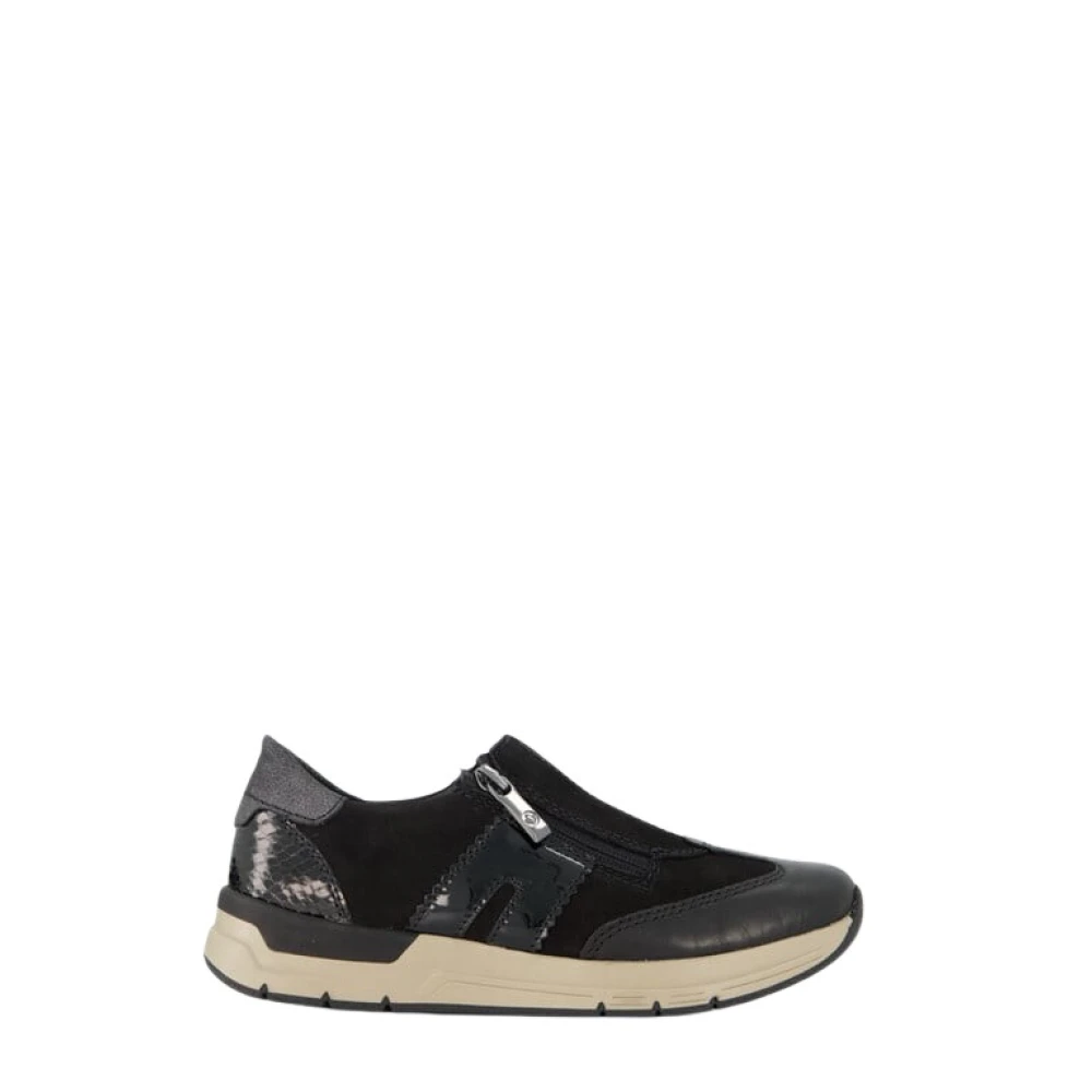 Rieker 58964-00 Instapper Dames Schoenen Zwart