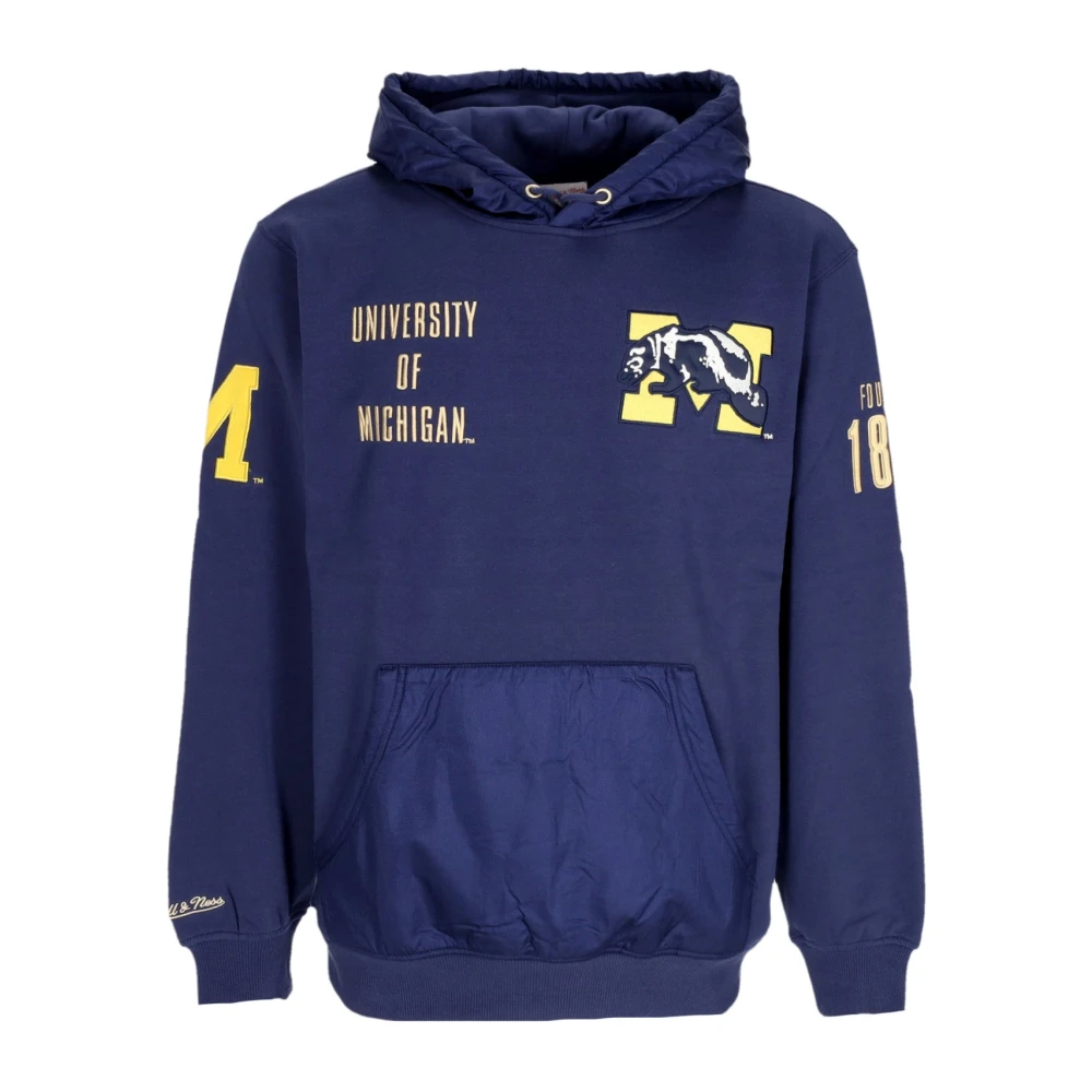 Mitchell & Ness Men's Blue Michigan Wolverines Hoodie
