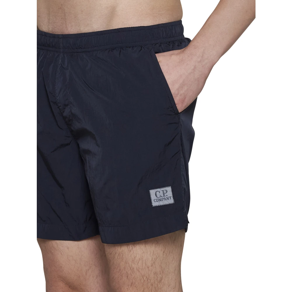 C.P. Company Eco-Chrome Zwemshorts Sea Kleding Blue Heren