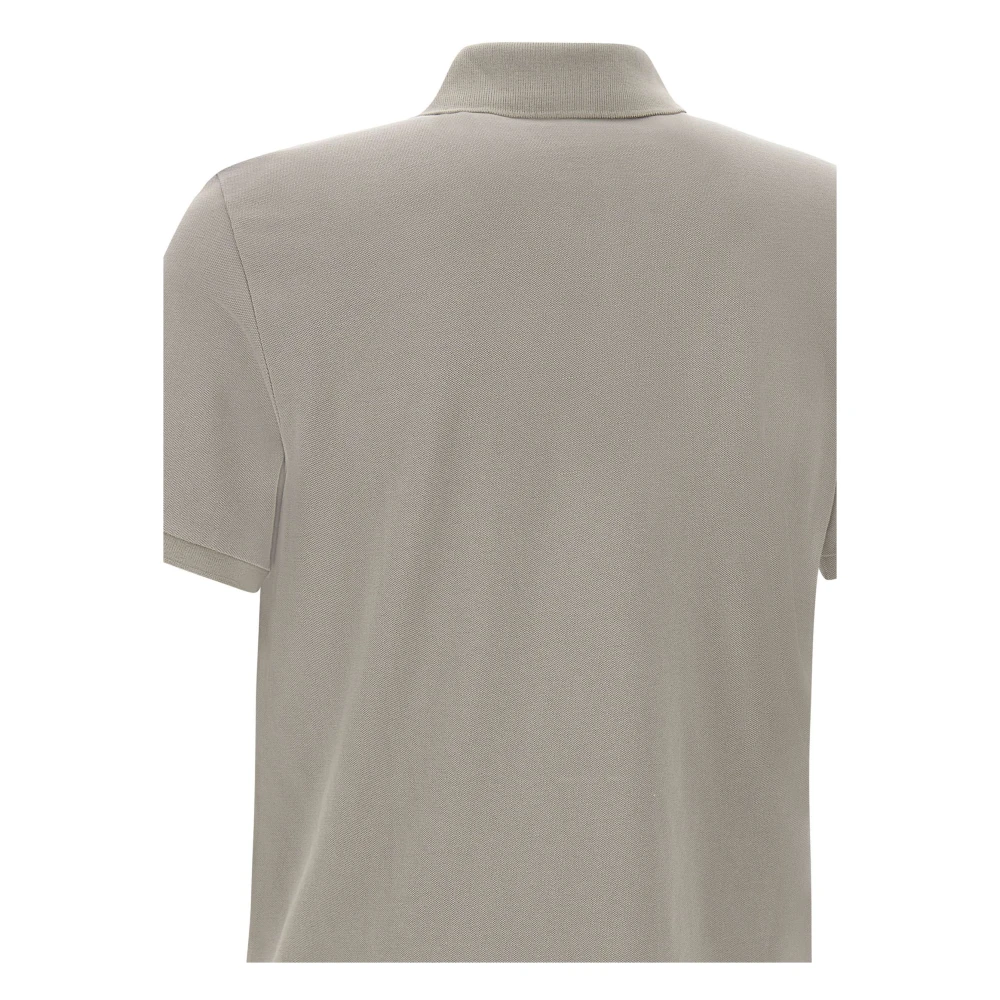 Moose Knuckles Klassieke Katoenen Poloshirt Gray Heren