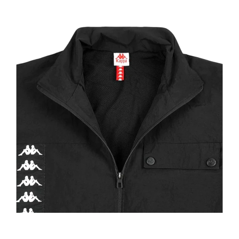 Kappa Sportieve Sweater Black Heren