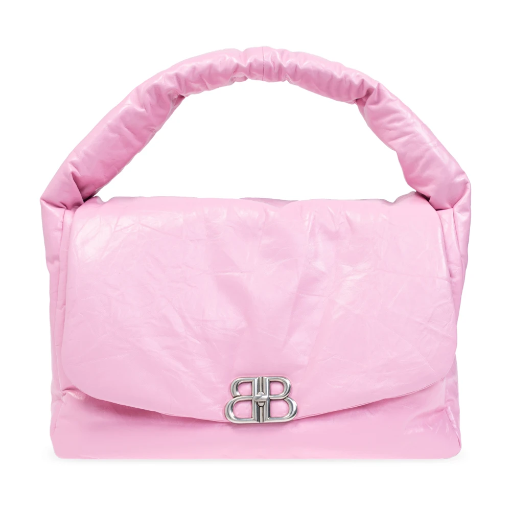 Balenciaga Monaco Large Sling Schoudertas Pink Dames