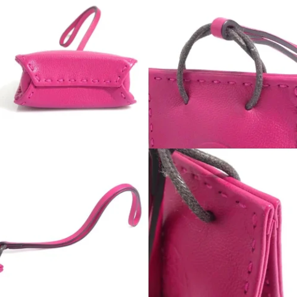 Hermès Vintage Pre-owned Leather home-office Pink Dames