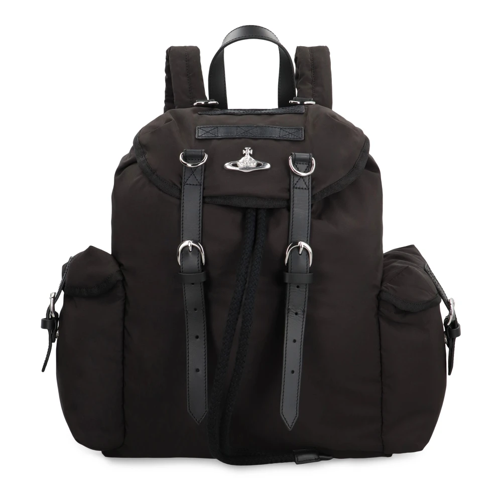 Vivienne Westwood , Backpacks, Female, Black, One Size, Highland Drawstring Backpack