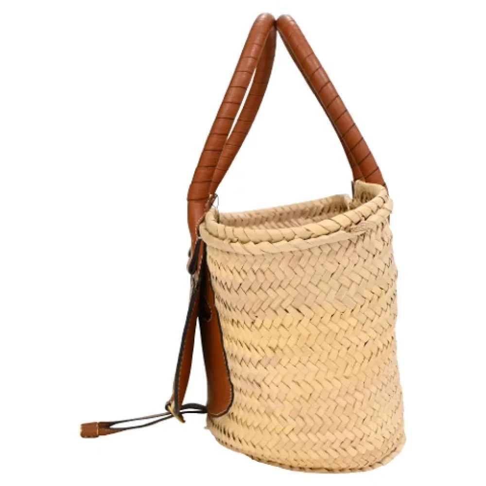 Chloé Pre-owned Raffia handbags Beige Dames