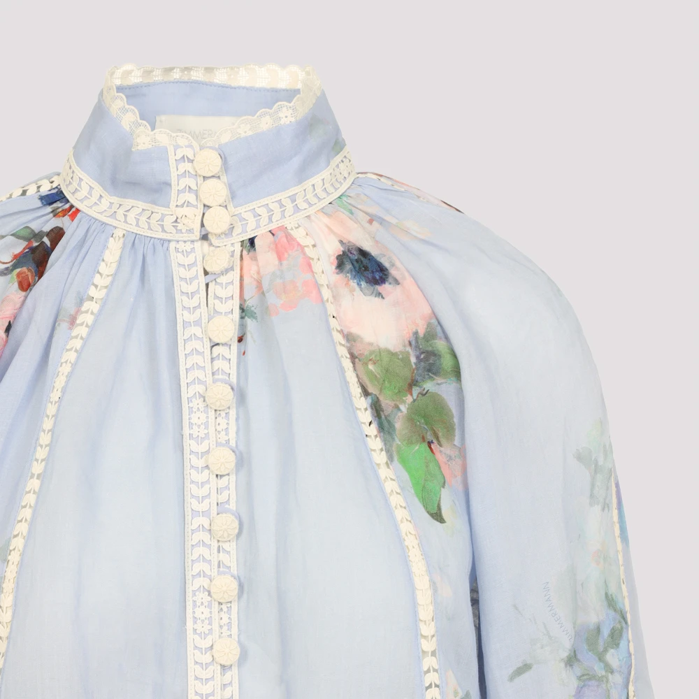Zimmermann Bloemen Kant Blouse Multicolor Dames