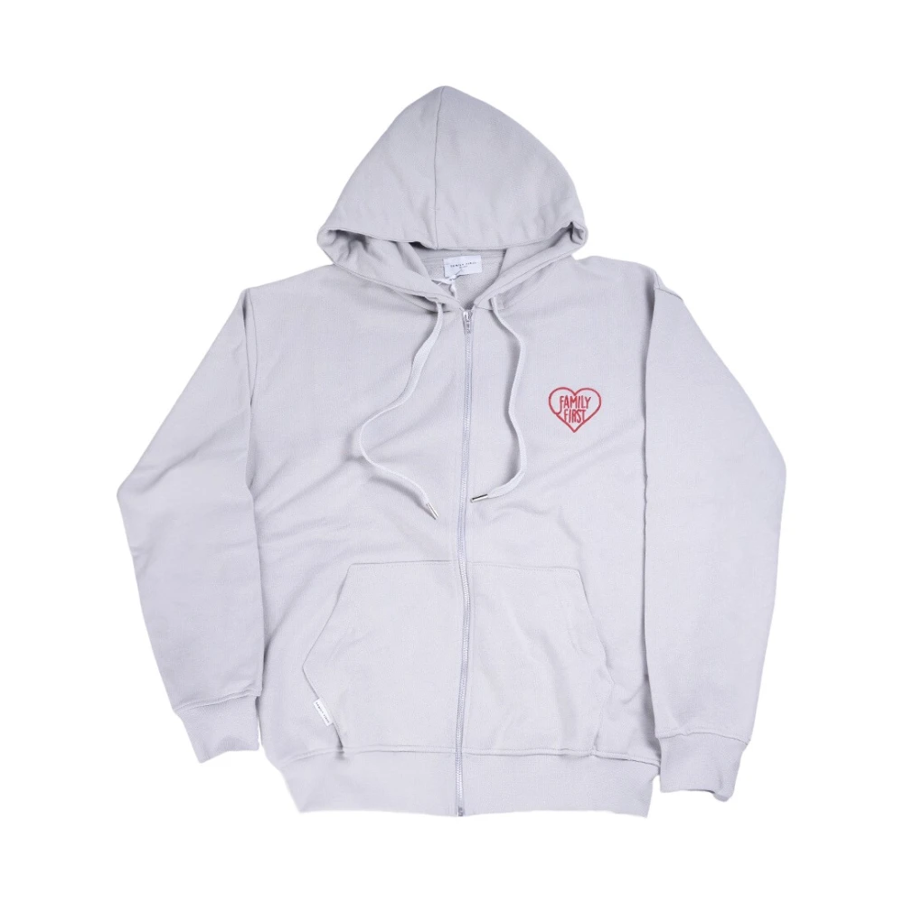 Family First Core Overhead Hoodie Grijs Gray Heren