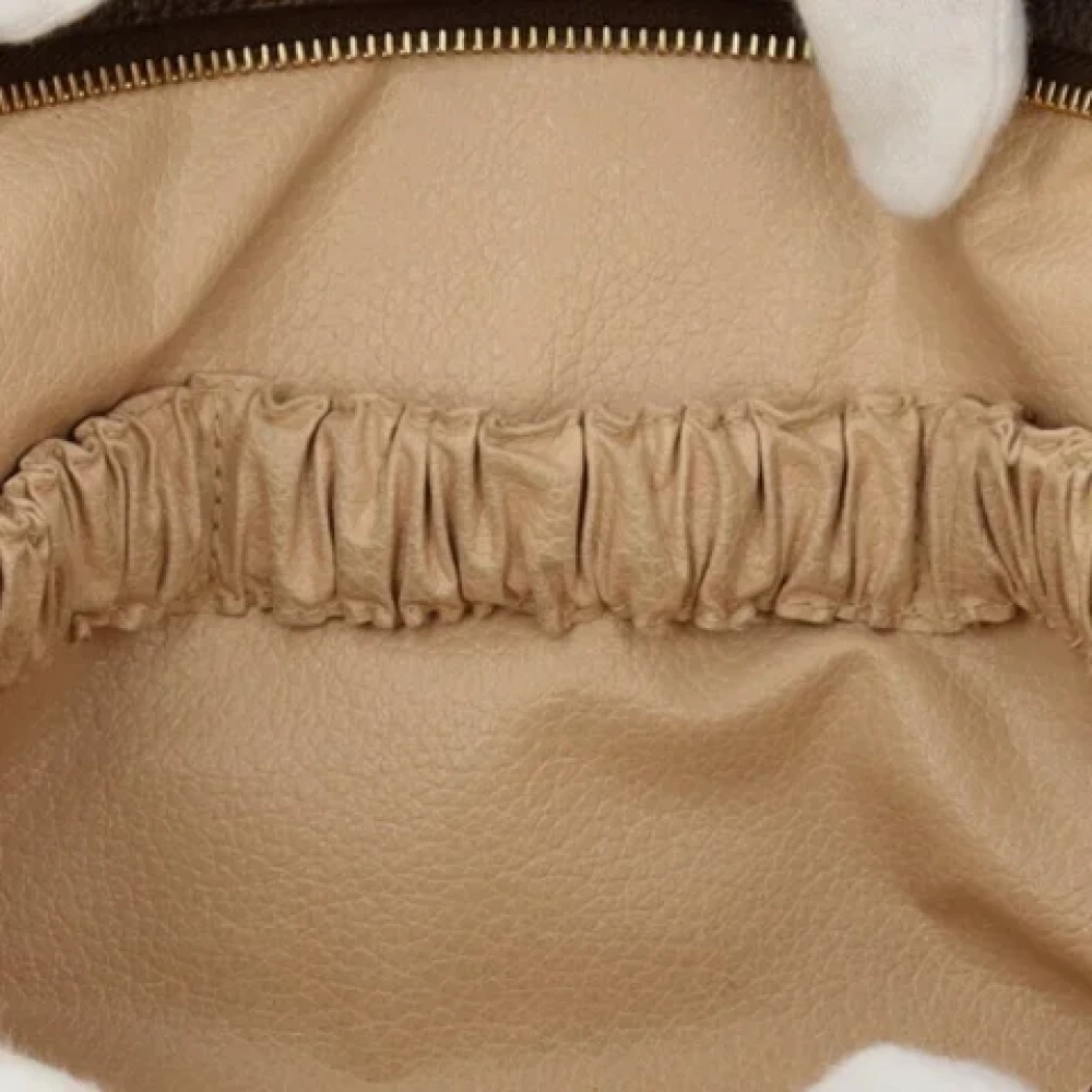 Louis Vuitton Vintage Pre-owned Canvas clutches Brown Dames