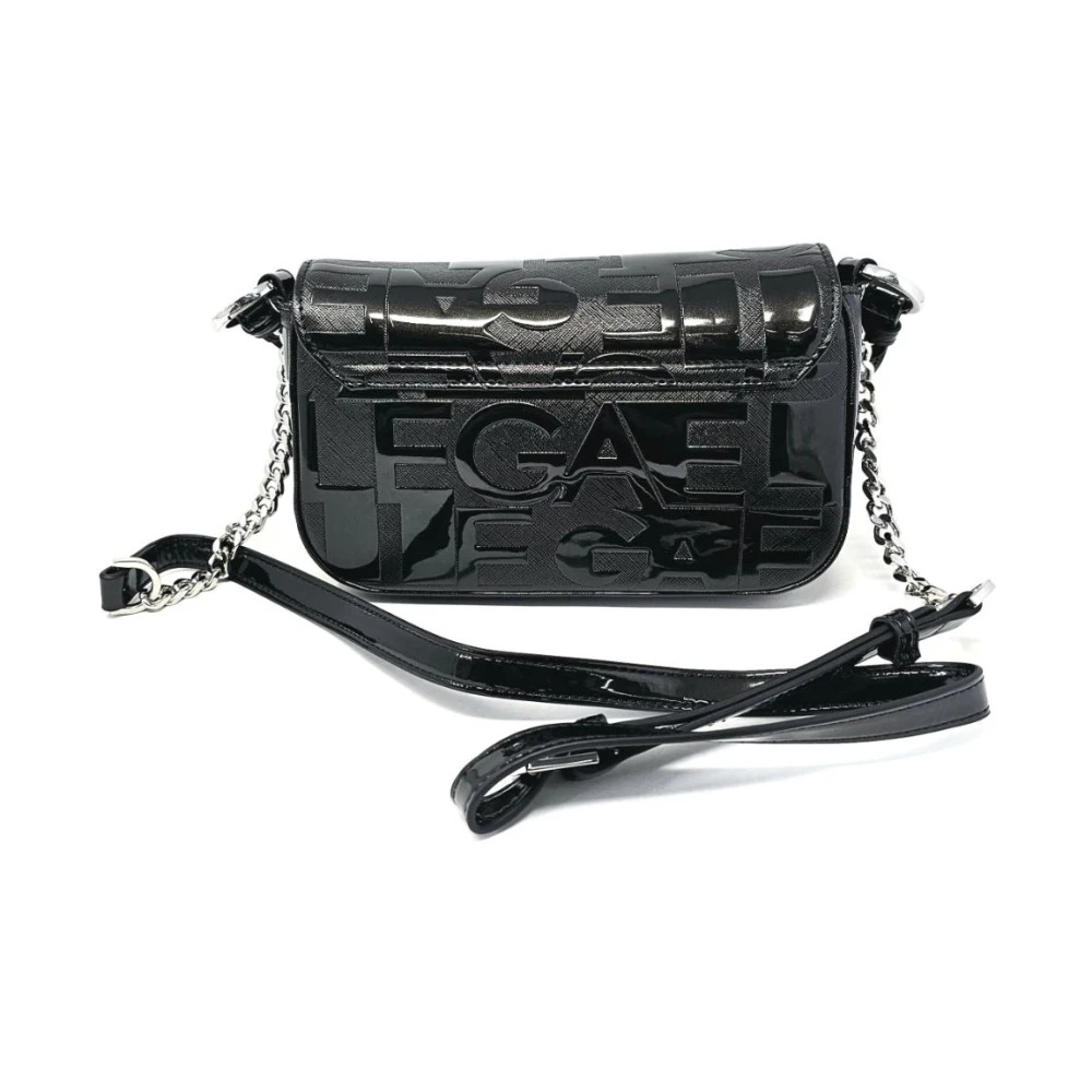 Gaëlle Paris Stijlvolle Borsa Handtas Black Dames
