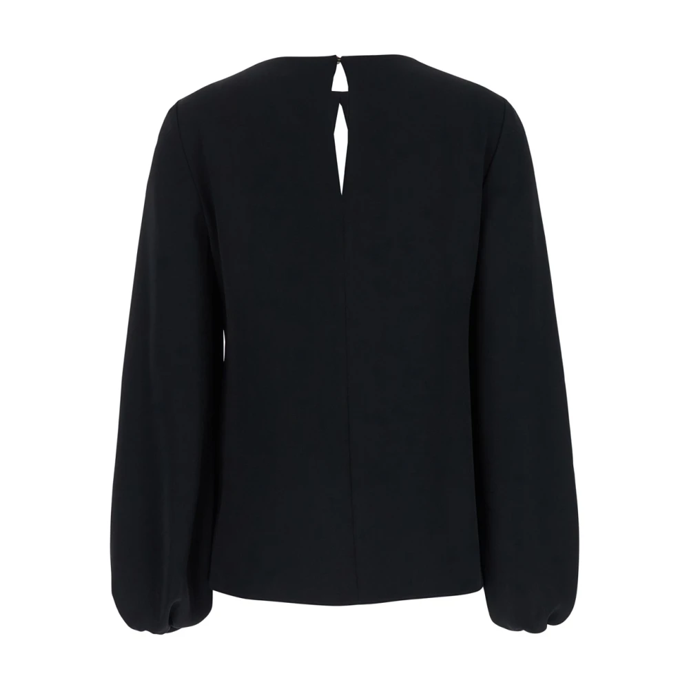 P.a.r.o.s.h. Zwarte Blusa Shirt Black Dames